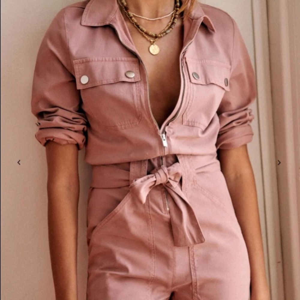 Bob Jumpsuit in Pink